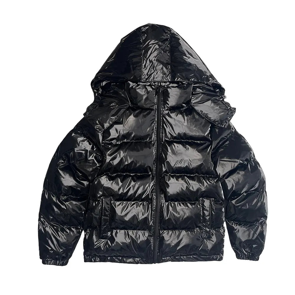 HYPERDRIVE PUFFER Jacket & coats -Gloss black