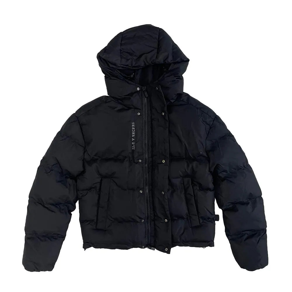 IT’S A SECRET PUFFER Jacket coats-Black